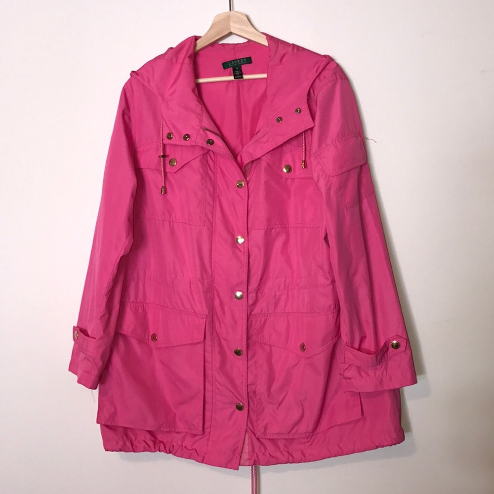 Lauren hooded windbreaker